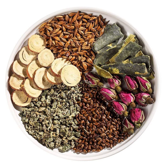 Black beans, fox nut, and walnut gently nourish kidney energy without overheating. Ideal for daily use—improves stamina and overall vitality.